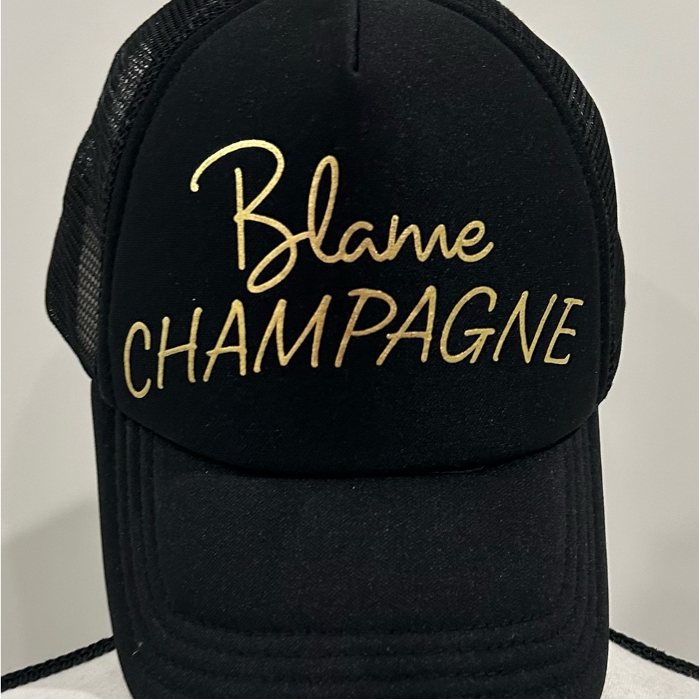 Anna & Ava “Blame Champagne” SnapBack Hat - Picture 2 of 4
